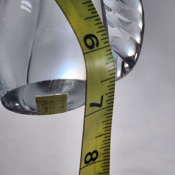 Unicorn Figurine Large Glass Paperweight Mythical Decor Whimsical Art Figure 6½" - Picture 10 of 10